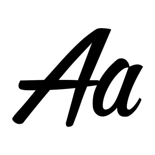 Catleya Signature Font icon