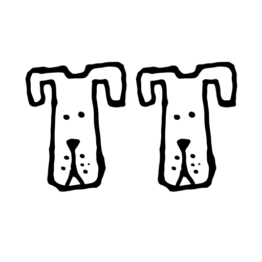 Cats and Dogs Font icon