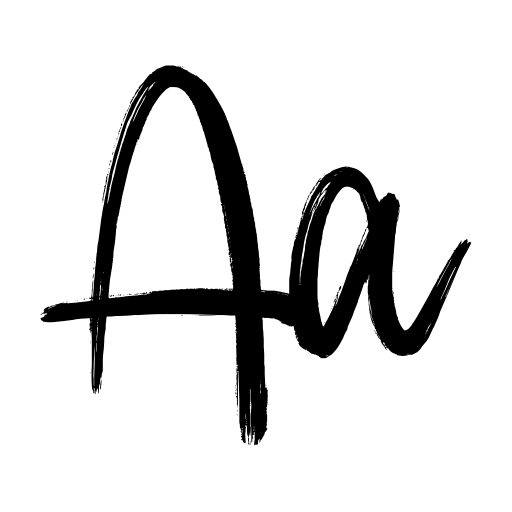 Cautions Brush Font icon
