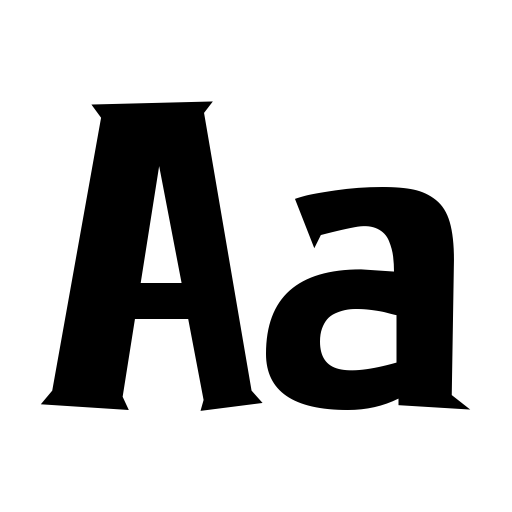 Cayman-Land Font icon