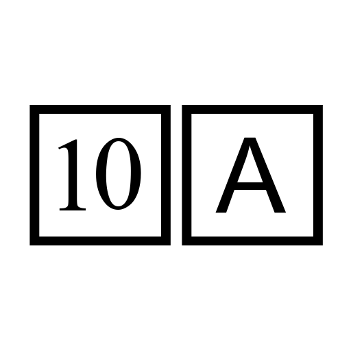 CD Numbers Font icon