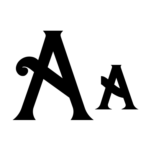 Celestial Typeface Font icon
