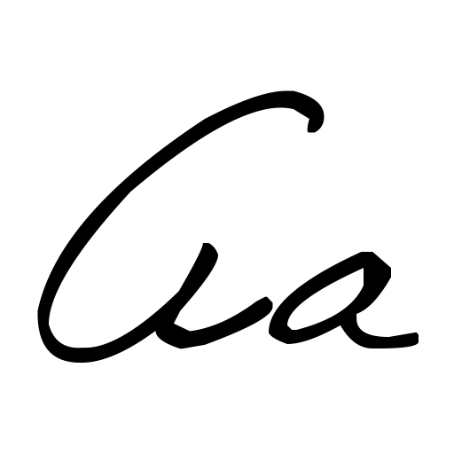 Celine Dion Handwriting Font icon