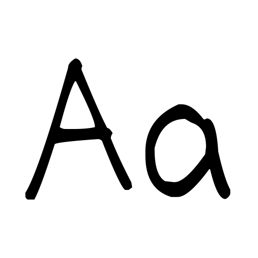 Celines Hand Font icon