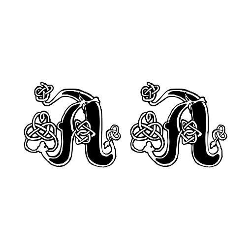 Celtic Knot Font icon