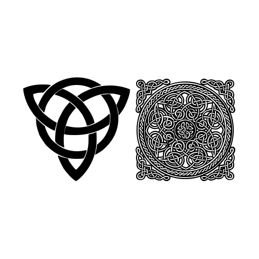 Celtic Knots Font icon