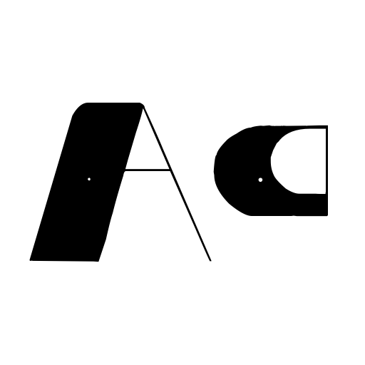 Center of Gravity Font icon