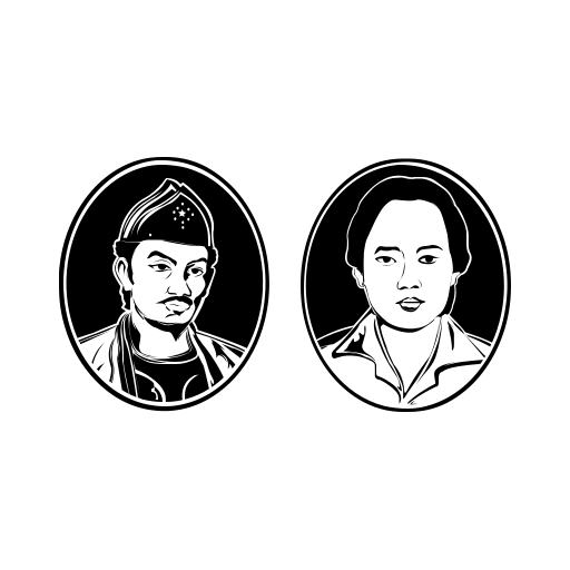 Cermin Pahlawan Font icon