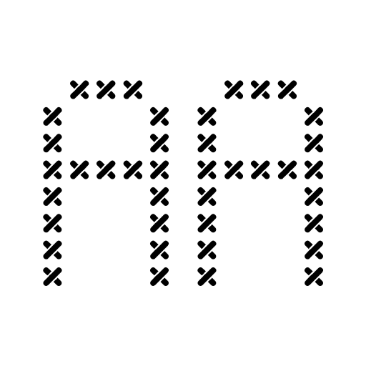 CF Christmas Stitch Font preview