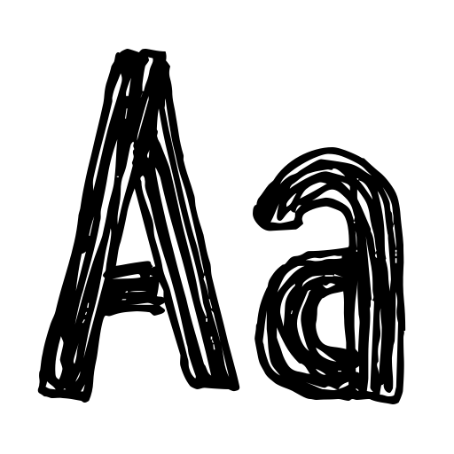 CF John Doe PERSONAL USE Font icon
