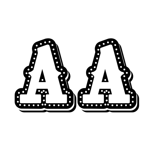 CF Le grand cirque Personal Font icon