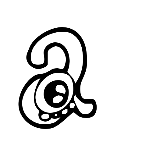 CF Little Monsters Font icon