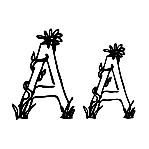 CF Plants and Flowers Font icon