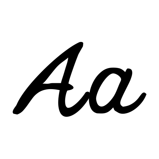 CF The Ocean Song PERSONAL Font icon