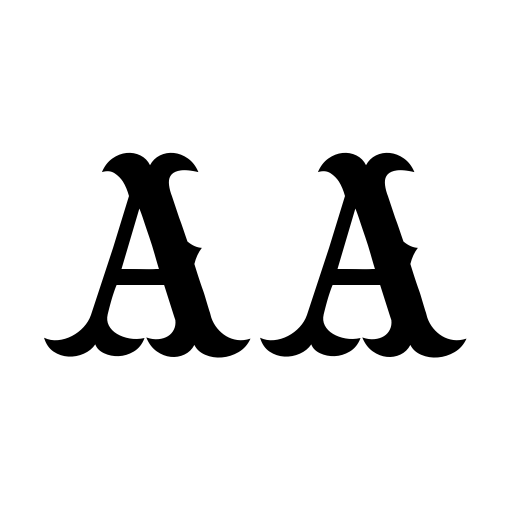 CF Wild West PERSONAL Font icon