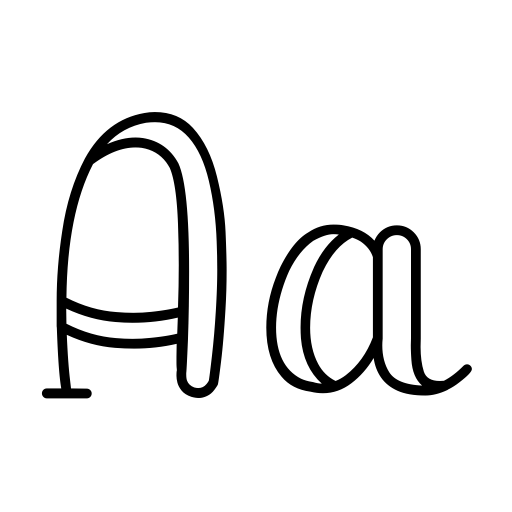 Chair Line Font icon