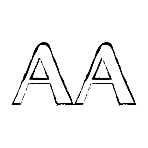 Chalk Line Font icon