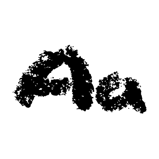 Chalk Stick Font icon