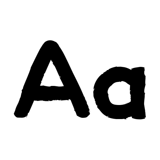 Chalkcoal Font icon