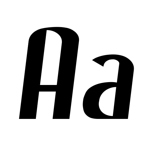 Chambers 23 Font icon