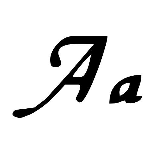 chancelaresca Font icon