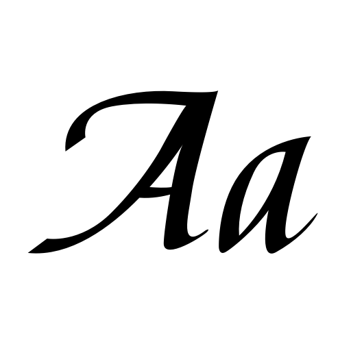 Chancery-Stars Font icon