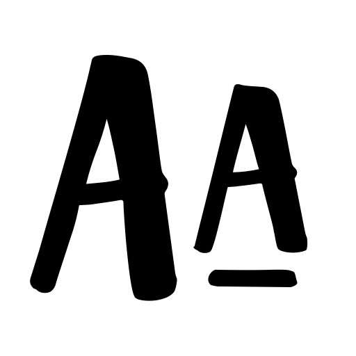 Chandelle Display Font icon