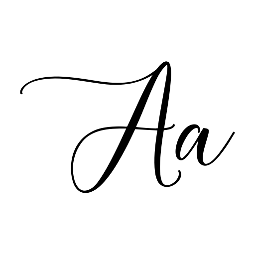 Chandler Script Font icon