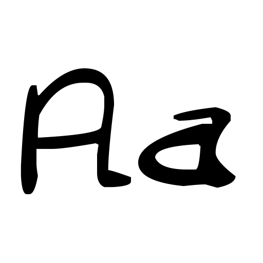 Chantell Hand Font icon