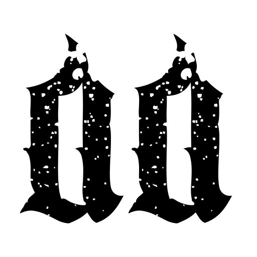 Chaos and Pain Font icon