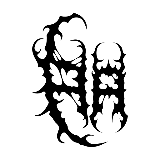 CHAOS METAL Font icon