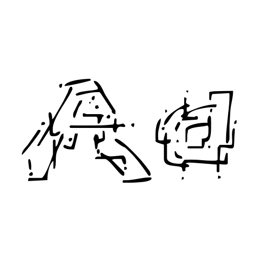 Chaotic Circuit Font icon