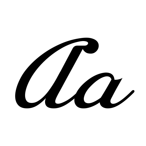 Chapel Script PERSONAL USE Font icon