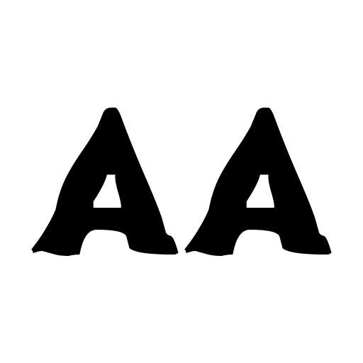 Charcoal first Font icon