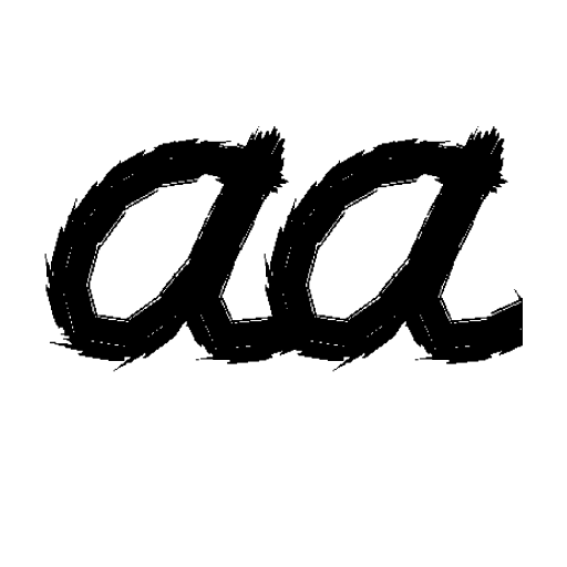 CharcoalScript Font icon