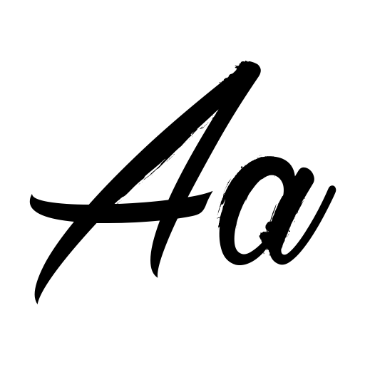 Chardons Brush Font icon