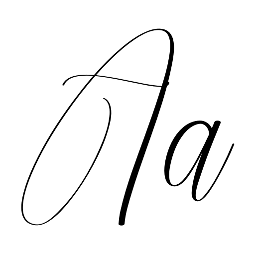 Charitable Font preview