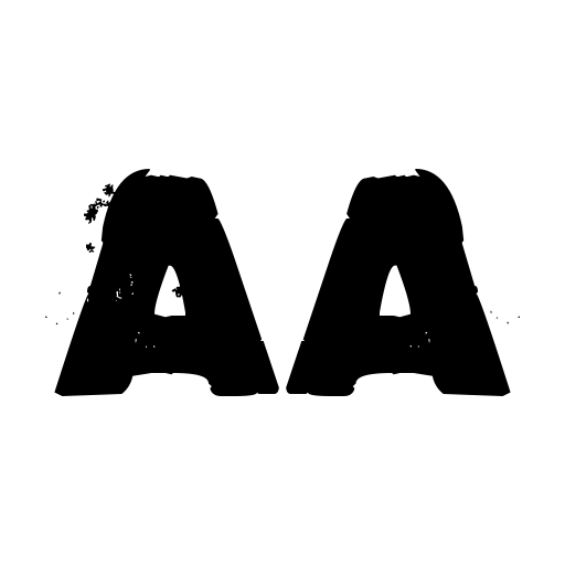 Charlie don't surf! Font icon