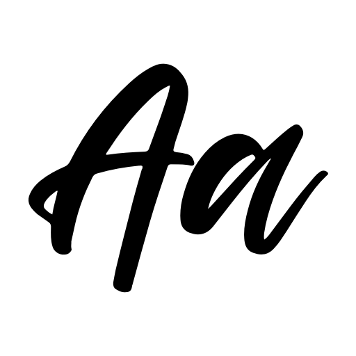 Charming Holiday Font icon
