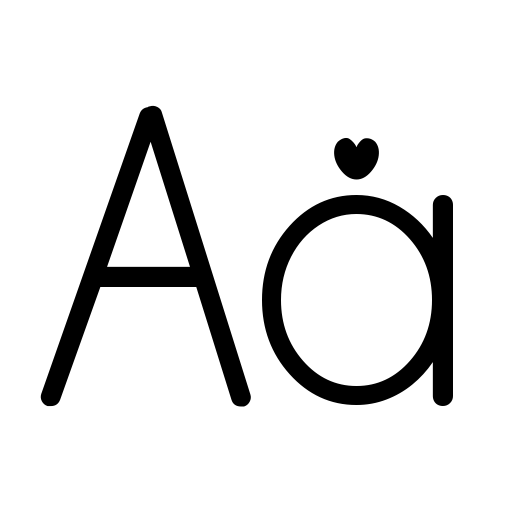 Charming Love Font icon