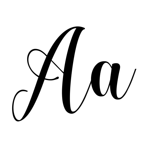 Chaster Script Font icon