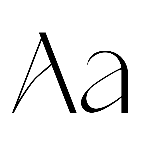 Cheekbone Demo Font icon