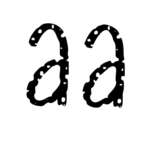 Cheese Grater Font icon