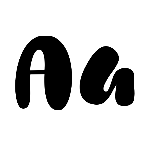 Cherry Cupcake Personal Use Font icon