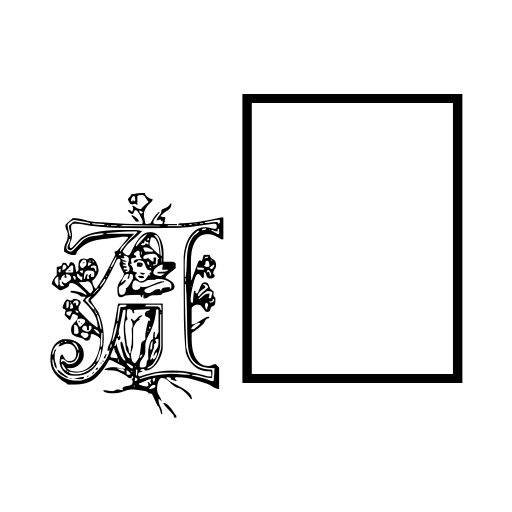 Cherubim Initials Font icon