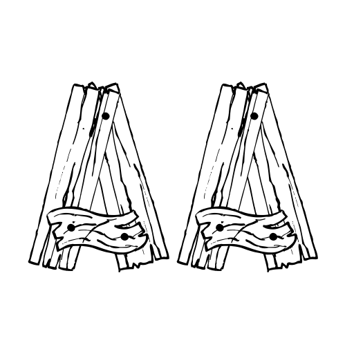 Chestnut Splinters_PersonalUseOnly Font icon