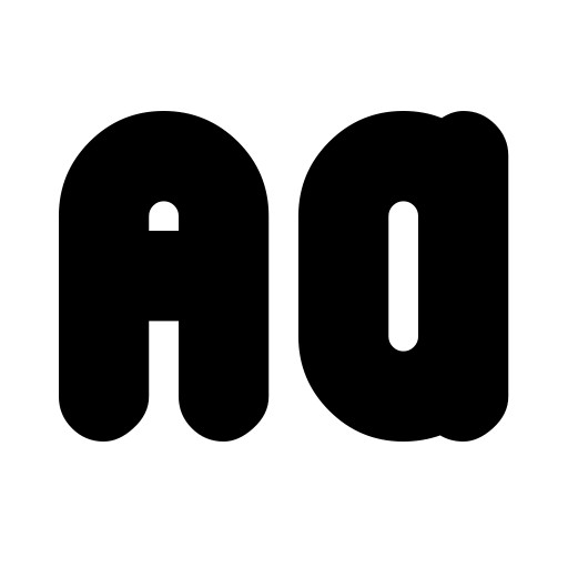 Chibi Metro Lines Font icon