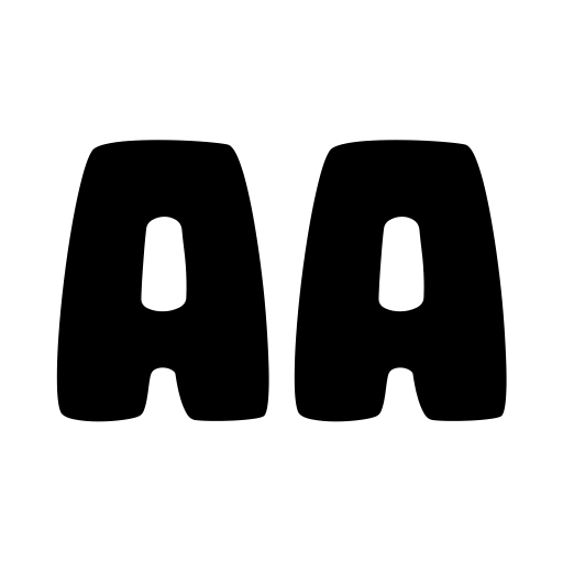CHIBOLD demo Font icon