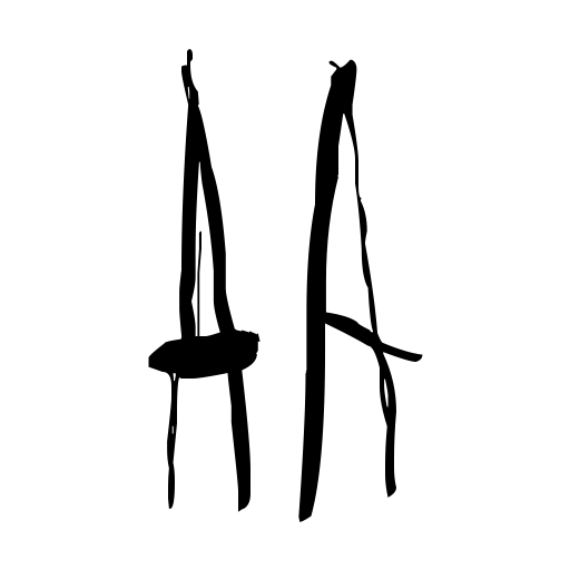 Chic chak zubra Font icon