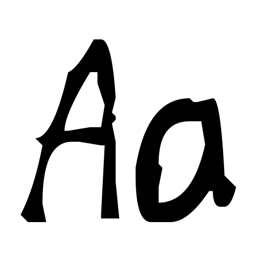Chicken Scratch V1 Font icon
